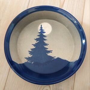 Vintage Stoneware Pie Plate